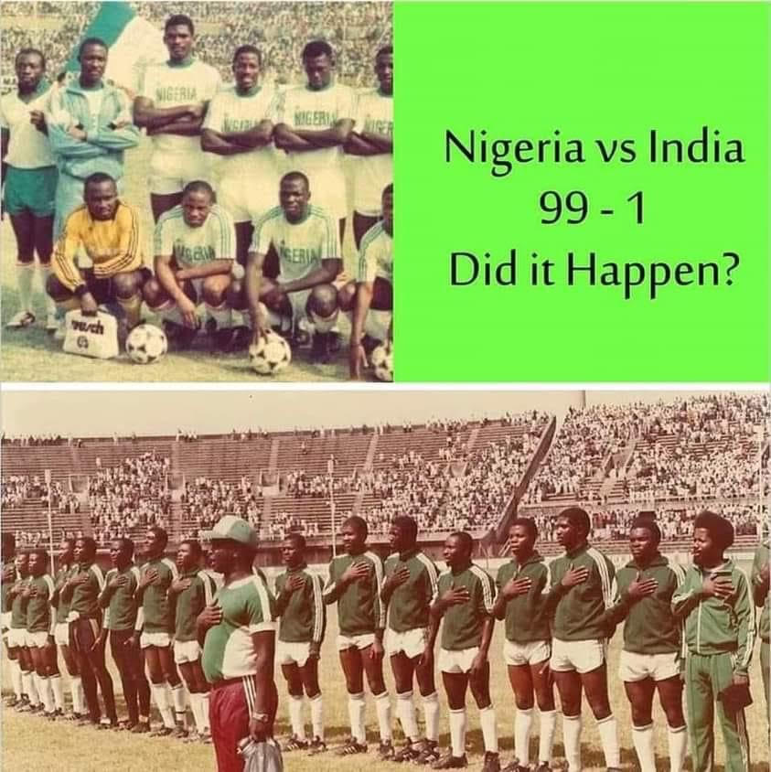 NIGERIA VERSUS INDIA
