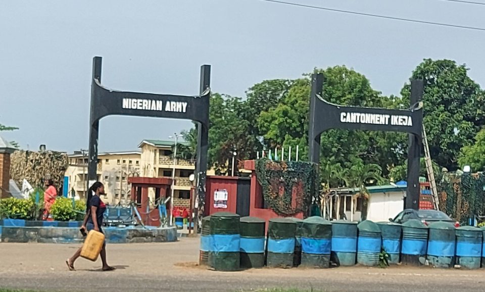Explosion Rocks Ikeja Cantonment