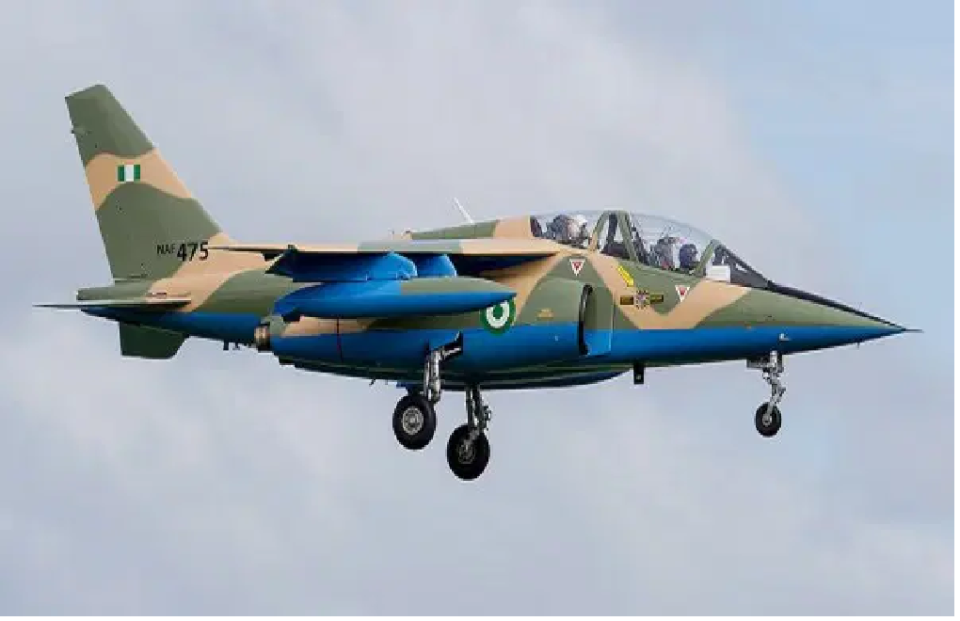 military fighter jet