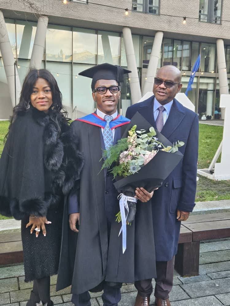 Wike Celebrates Son’s LLM Graduation at Queen Mary University