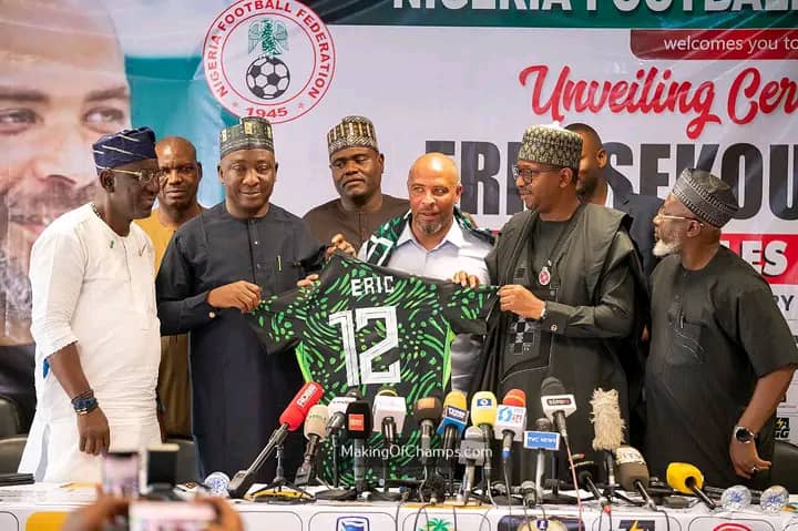 Éric Chelle Unveiled as New Super Eagles Coach
