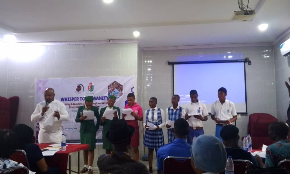 Whisper To Humanity Calls For Education Reform in Ebonyi 