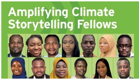 Asiwaju Managing Editor Selected for Amplifying Climate Storytelling Fellowship