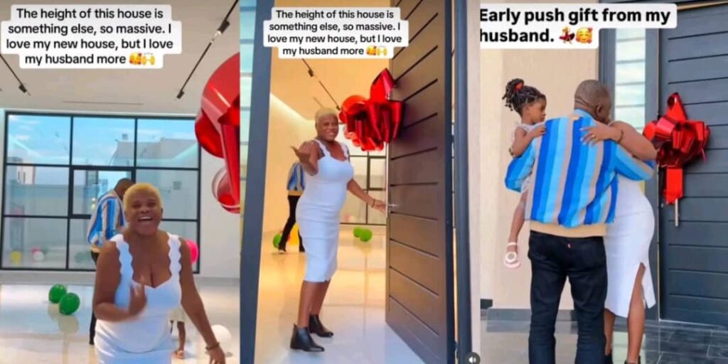 Angela Nwosu Receives Luxurious Mansion as a Push Gift from Husband