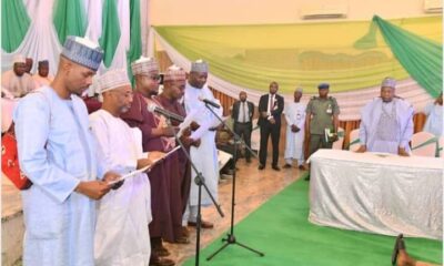 Gombe gov swears in five new permanent secretaries