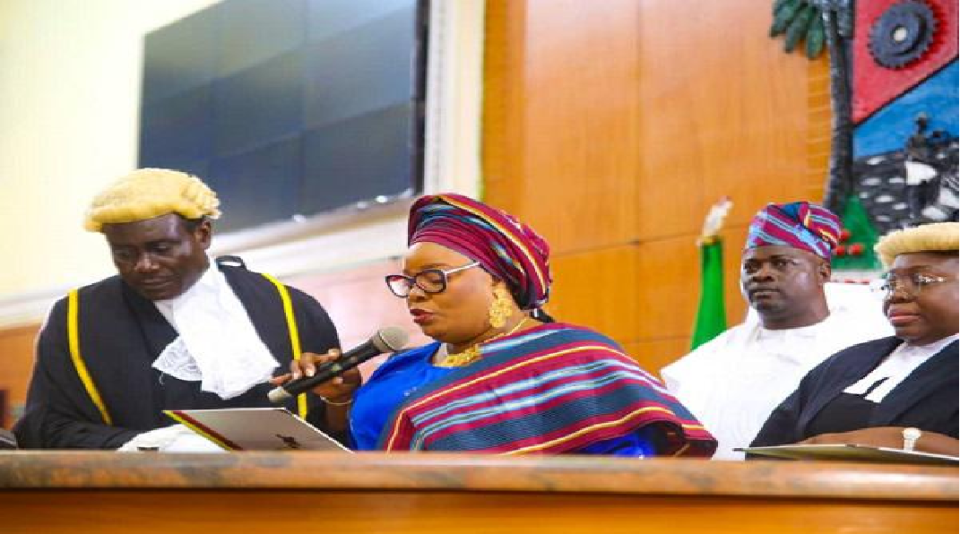 Lagos Assembly swears in first female speaker Mojisola Meranda