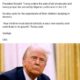 FactCheck: Donald Trump Orders sale Of Properties By Nigerian Politicians, Deportation of their Children Back to the Country