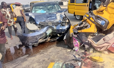 Two dead, one injured in Lagos-Badagry road crash