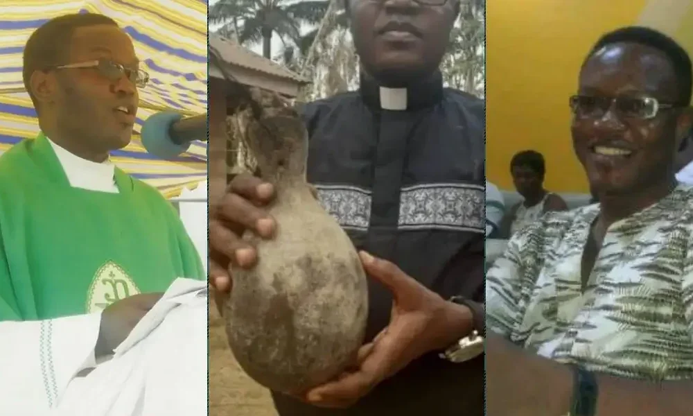 Catholic priest quits, embraces marriage, traditional religion