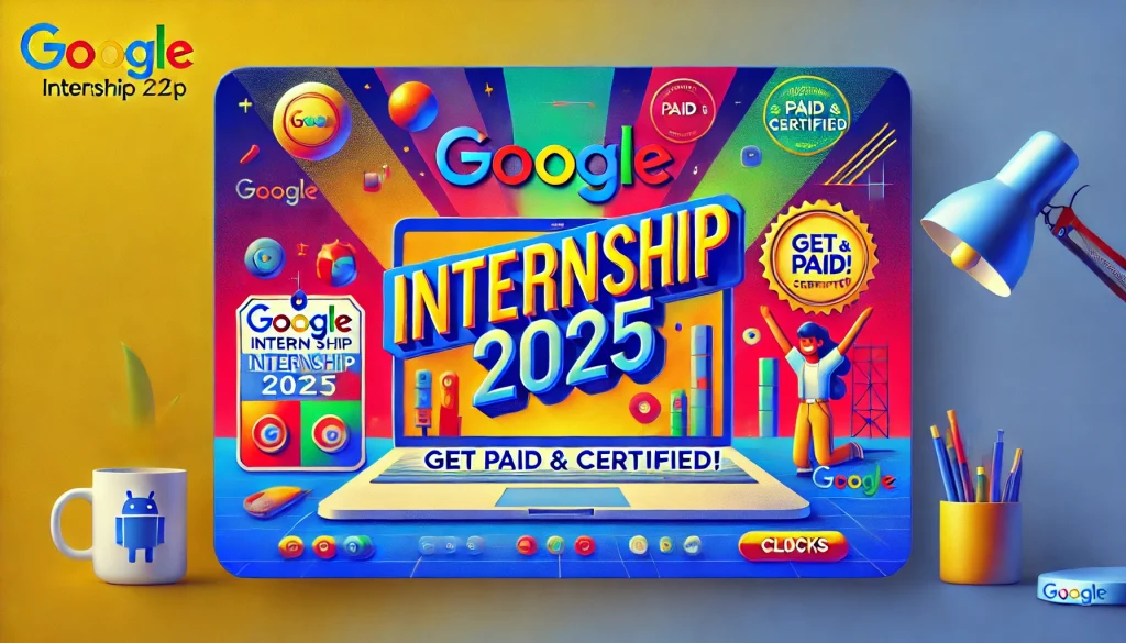 Apply for Google Internship Program 2025 ( $3300 Stipend)
