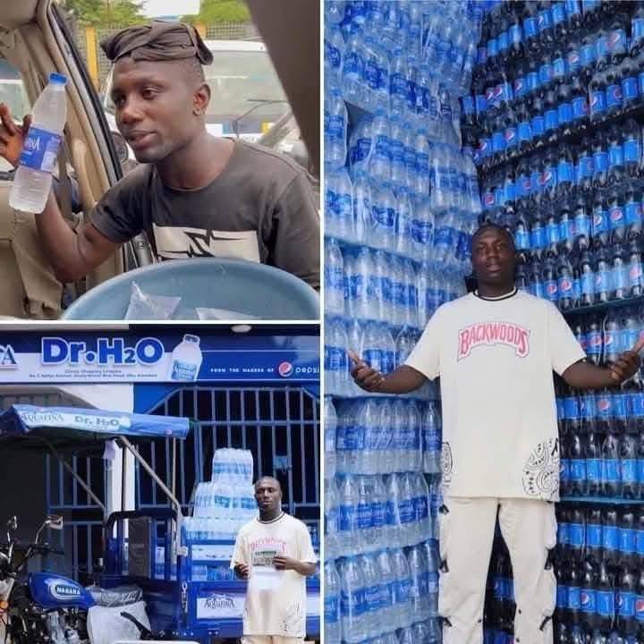 Viral Ex-Hawker Dr H2O Pleads for Second Chance After Losing ₦15M Aquafina Investment