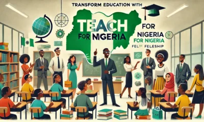 Apply for Teach for Nigeria program ( N80,000 monthly stipend)