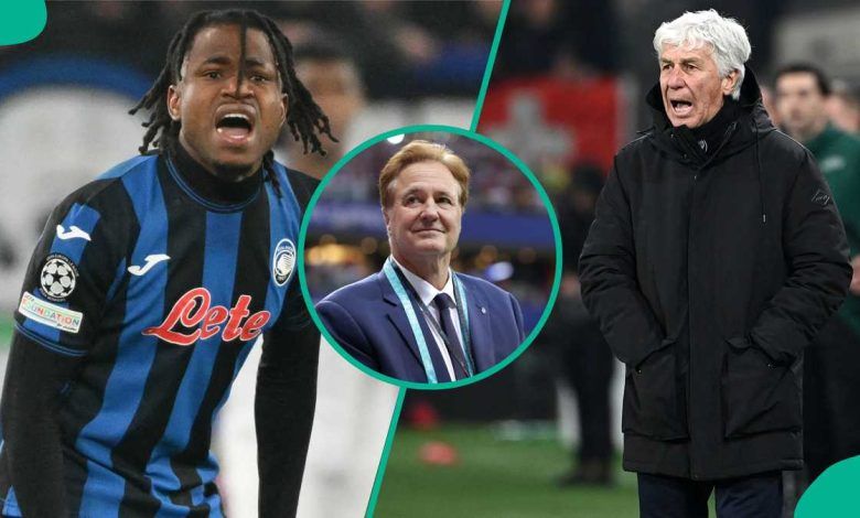 Lookman: Gasperini was emotional, made mistake – Atalana co-owner
