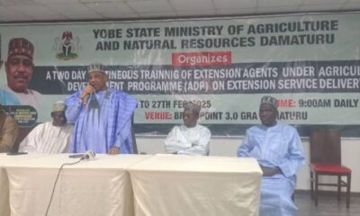 Yobe trains 178 agricultural extension agents