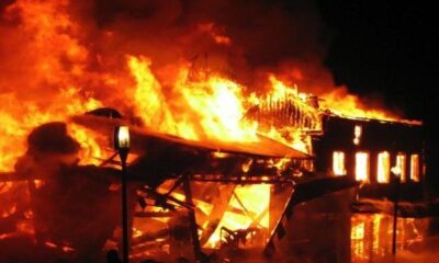 Fire guts multimillion naira shops in Onitsha market