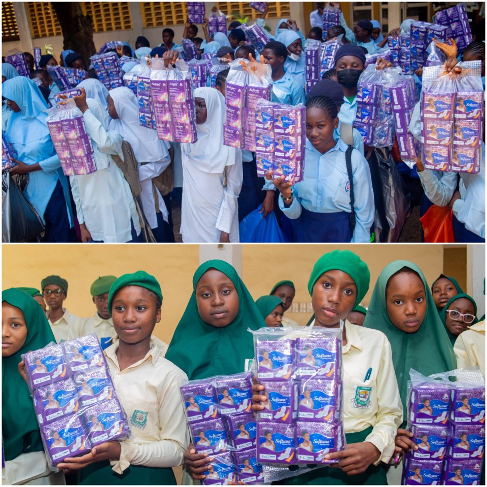 500 school girls receives free sanitary towels in FCT