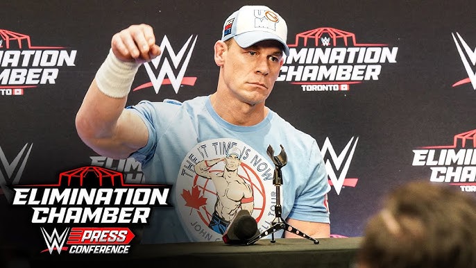 John Cena walks out of WWE Conference