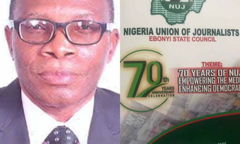 NUJ Celebrates 70 Years, Calls for Stronger Press Freedom