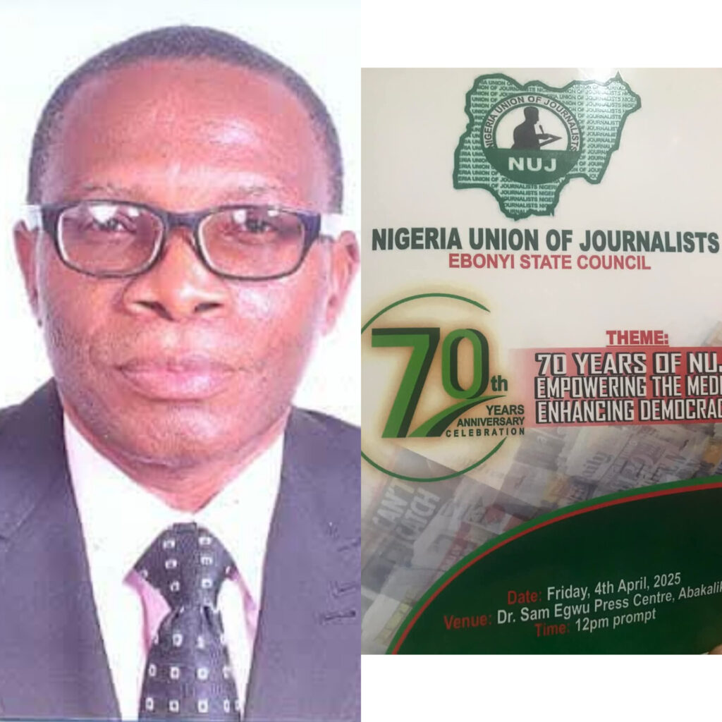 NUJ Celebrates 70 Years, Calls for Stronger Press Freedom