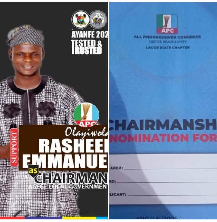 JUST IN: Olayiwola Rasheed Emmanuel Pledges Free Education, Improved Security in Agege