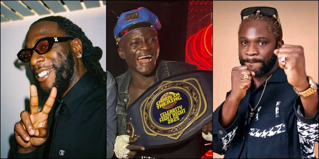 Burna Boy gifts Portable N20M for beating Speed Darlington in boxing match