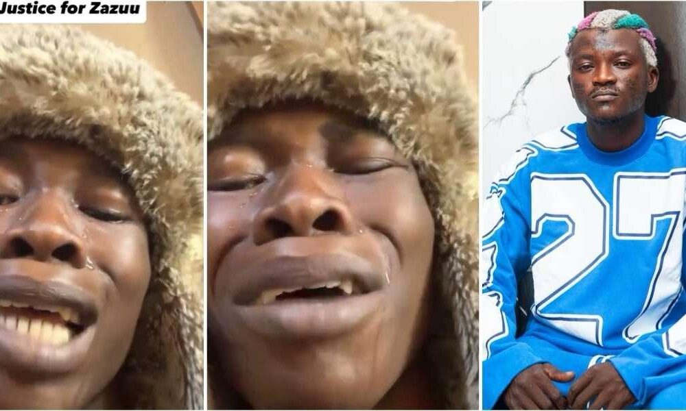 Portable’s new signee breaks down in tears