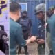 Police react to viral video of officers receiving money from Chinese