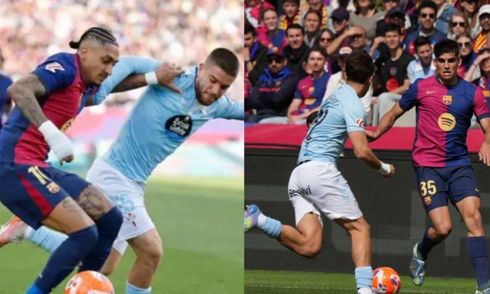 Barcelona 4-3 Celta Vigo: Raphinha brace caps stunning comeback victory