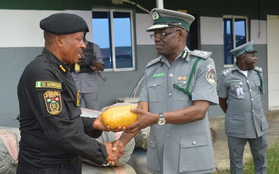 Customs disrupts smuggling route with cannabis seizure worth N152m