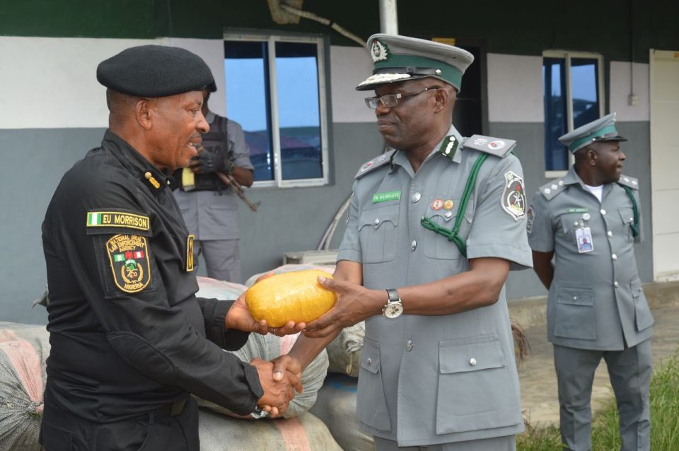 Customs disrupts smuggling route with cannabis seizure worth N152m