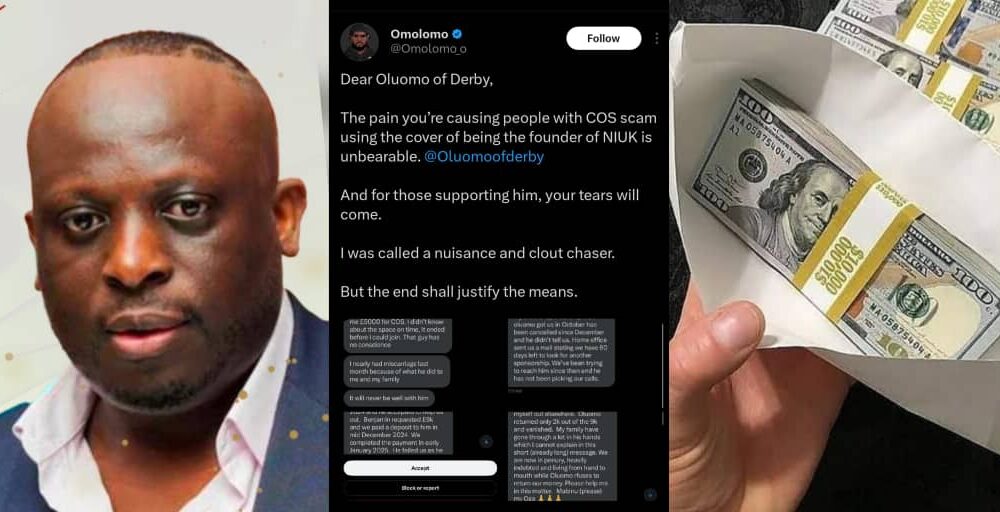 UK-based Nigerian allegedly scams victims of £21k in COS deal