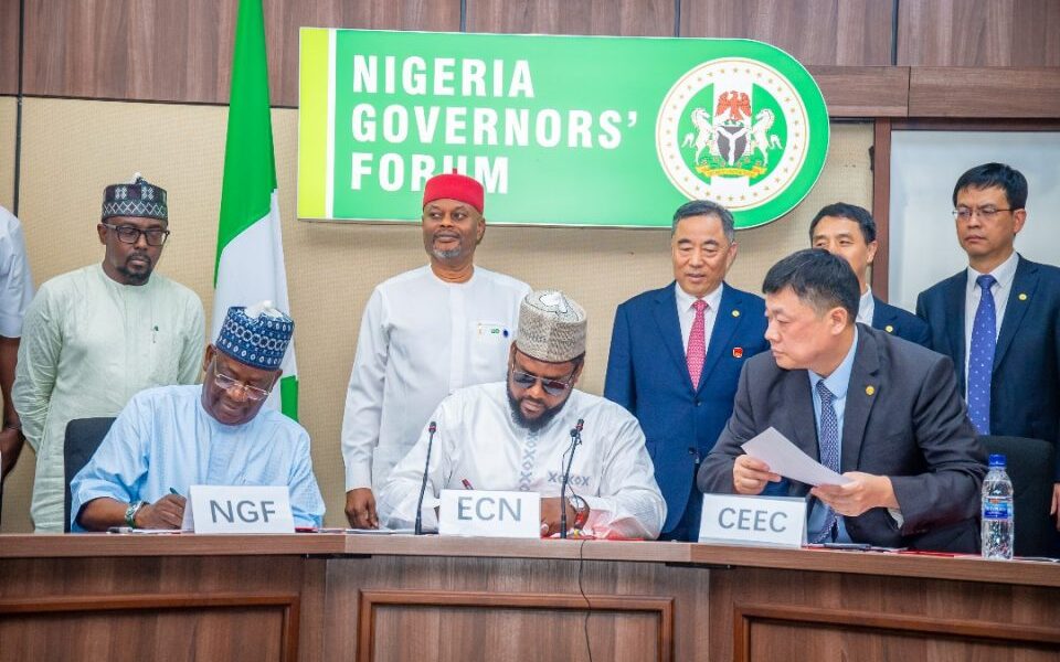 Governors Forum, China signs MoU to launch Energy Planning Units