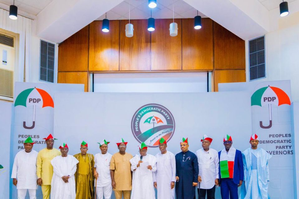 PDP governors reject coalition plans against APC ahead of 2027 election