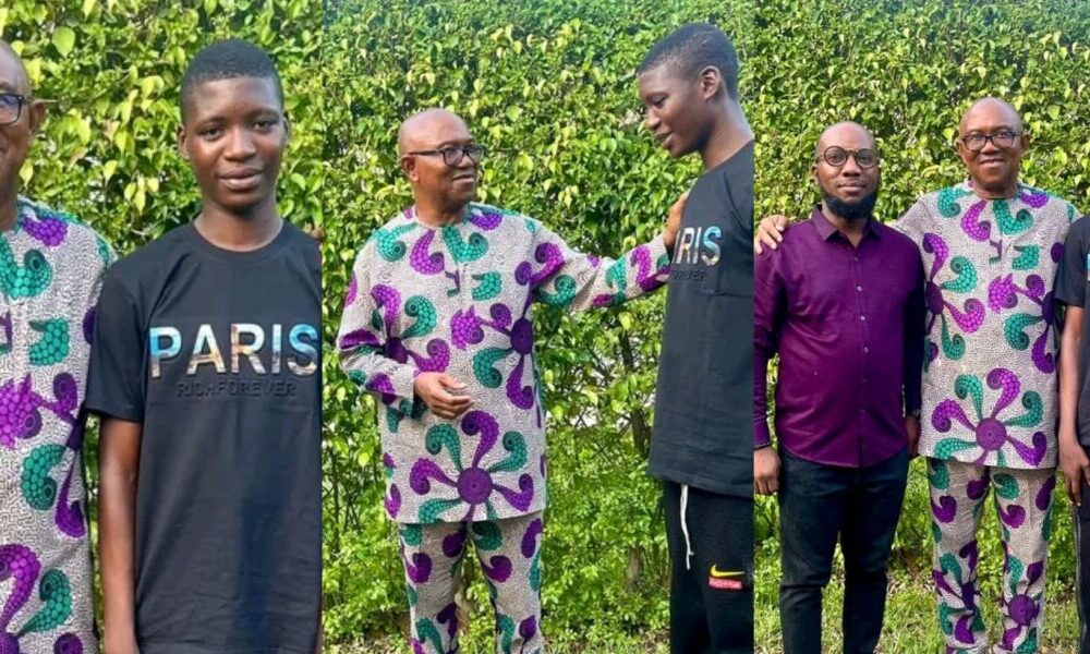 Peter Obi offers scholarship to Viral teenager released from detenion