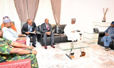 Tinubu holds closed-door meeting with security chiefs