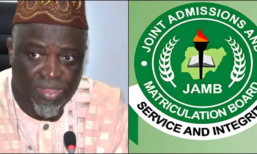 JAMB registrar in tears, apologizes to students, parents