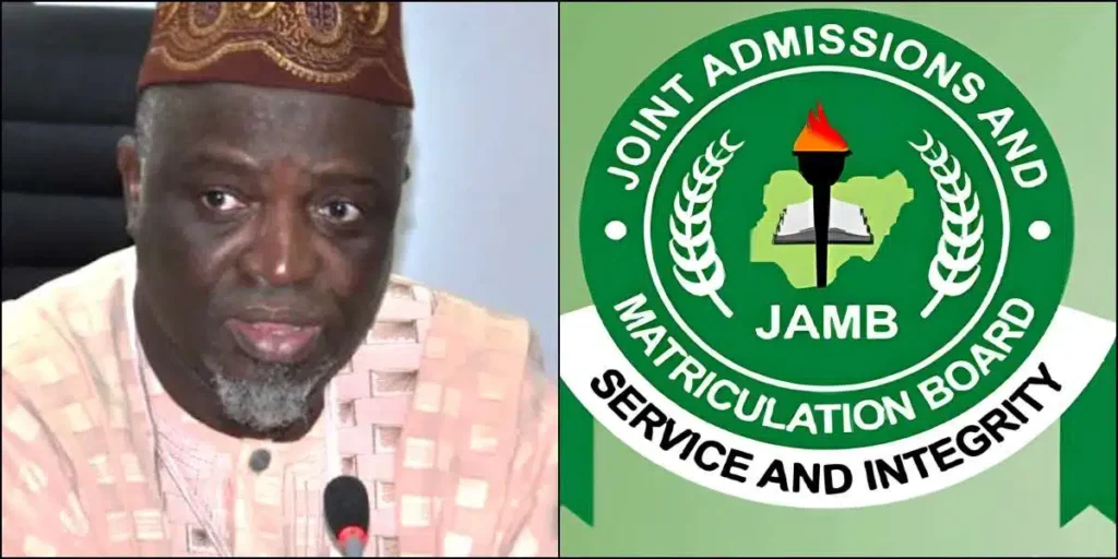 JAMB registrar in tears, apologizes to students, parents