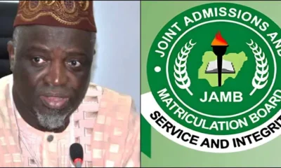 JAMB registrar in tears, apologizes to students, parents