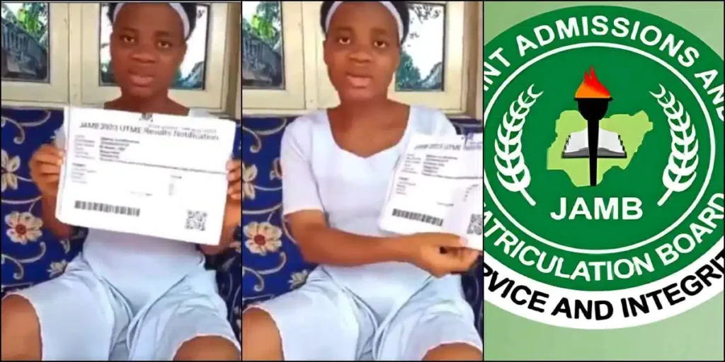Old Video of Mmesoma's Disputed JAMB Result Sparks Fresh Reactions Online