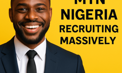 MTN Nigeria massive recruitment 2025
