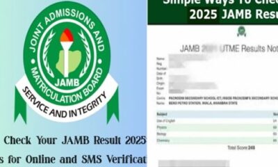 How to check 2025 JAMB results