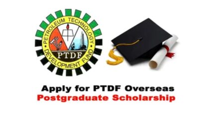 Petroleum Technology Development Fund (PTDF) Overseas Postgraduate Scholarship Scheme – 2025 Academic Session