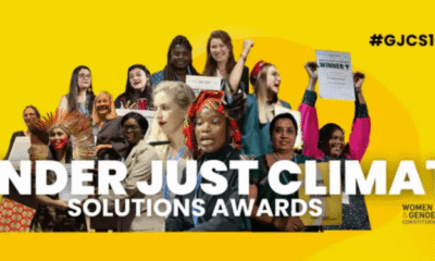 Call For Applications: 2025 Gender Just Climate Solutions Awards (Monetary Award of 5000 Euros and Travel to Attend the Awards Ceremony Held at COP30)