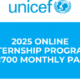 Apply for UNICEF 2025 Remote Internship Program Now Open ( $1,700 Monthly Pay)