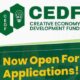 Call For Applications: Creative Economy Development Fund (CEDF) For Nigerians – Deadline Extended to June 30