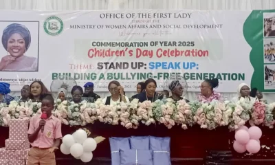 Ogun Governor Urges Children to Reject Bullying, Speak Up Against Abuse