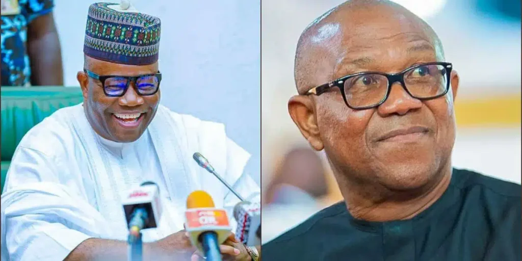 “You can’t fix Nigeria if you can’t fix your party” — Akpabio to Peter Obi