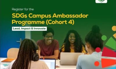 Call for Applications: SDGs Campus Ambassador Programme Cohort 4