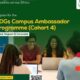 Call for Applications: SDGs Campus Ambassador Programme Cohort 4