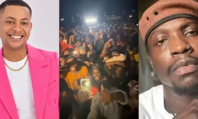 Man ridicules attendees of Verydarkman’s welcome party